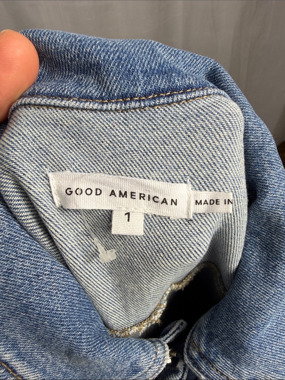 Good American Fit For Success Jumpsuit in Blue 274. - Picture 13 of 16